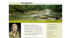 Desktop Screenshot of bereavementnavigators.com